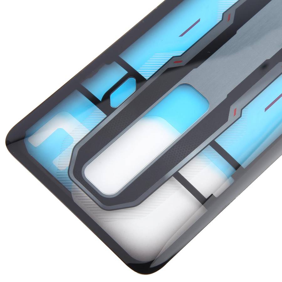 For ZTE nubia Red Magic 7S Glass Battery Back Cover(Transparent)