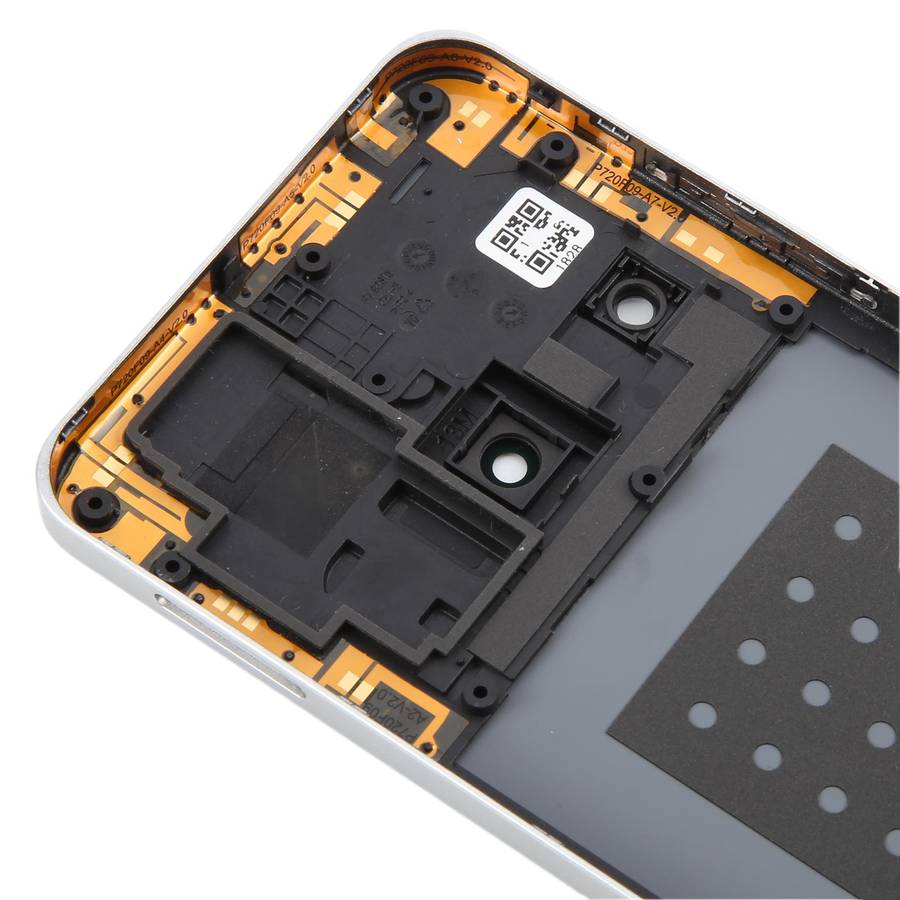 For ZTE Blade A75 5G Z2357N / Blade V60 Smart Glass Battery Back Cover with Middle Frame / Camera Le