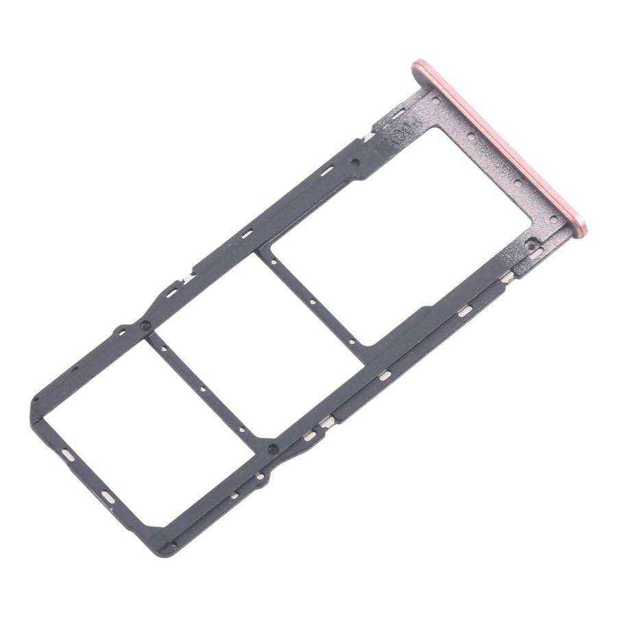 For Nokia C32 Original SIM Card Tray + SIM Card Tray + Micro SD Card Tray (Black)