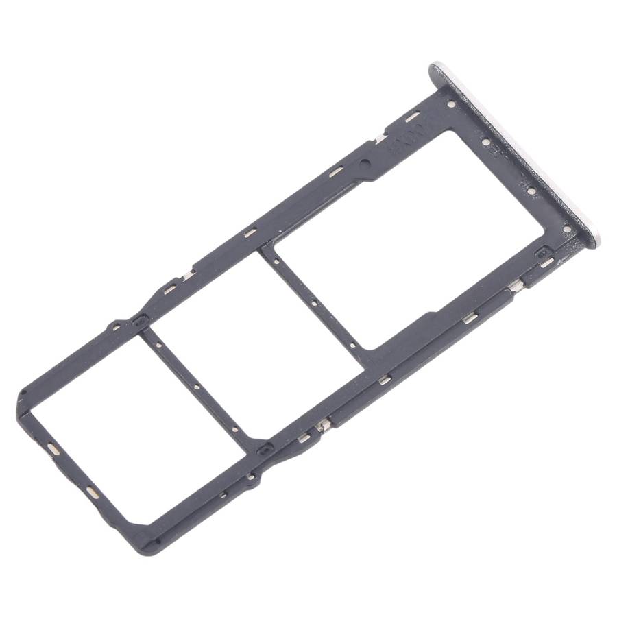 For Nokia C32 Original SIM Card Tray + SIM Card Tray + Micro SD Card Tray (Black)