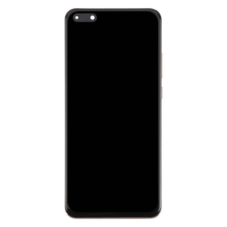 For Huawei P40 Pro TFT LCD Screen Digitizer Full Assembly with Frame, Not Supporting Fingerprint Ide