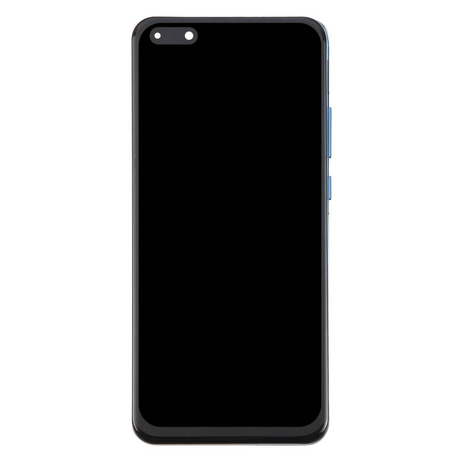 For Huawei P40 Pro TFT LCD Screen Digitizer Full Assembly with Frame, Not Supporting Fingerprint Ide