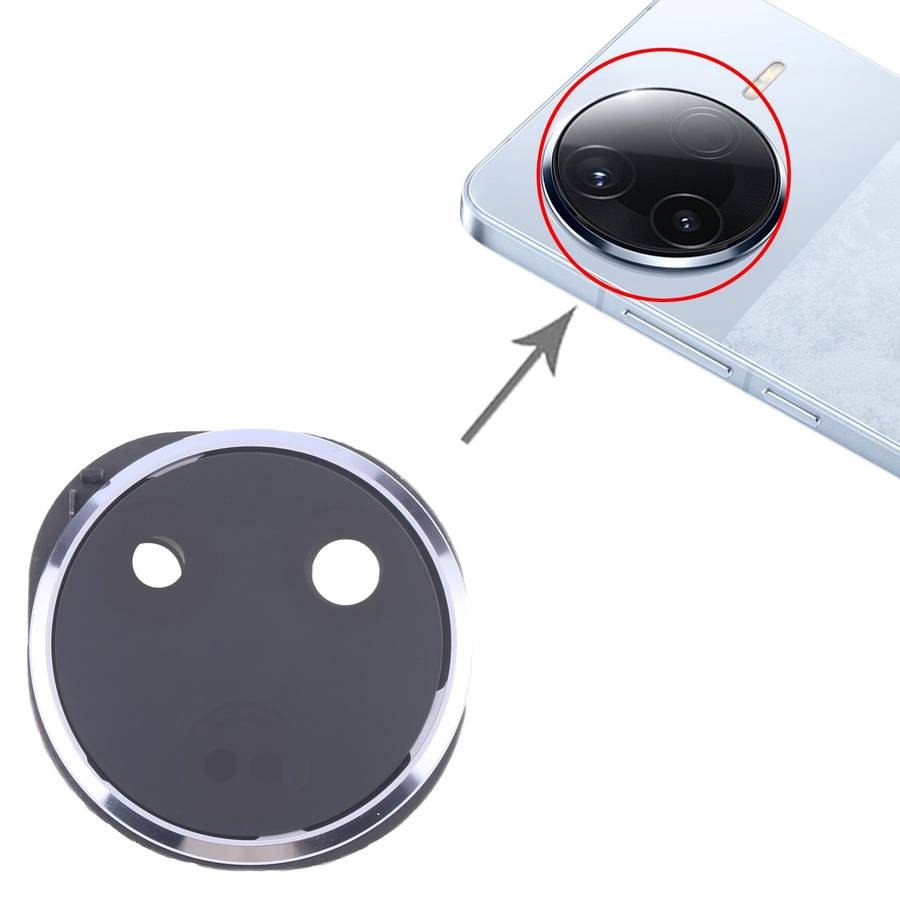 For Xiaomi Redmi K80 Original Rear Camera Lens Cover (Black)