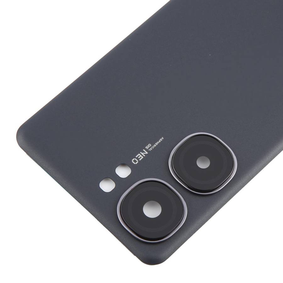 For vivo iQOO Neo9 Pro Battery Back Cover with Camera Lens Cover(Black)