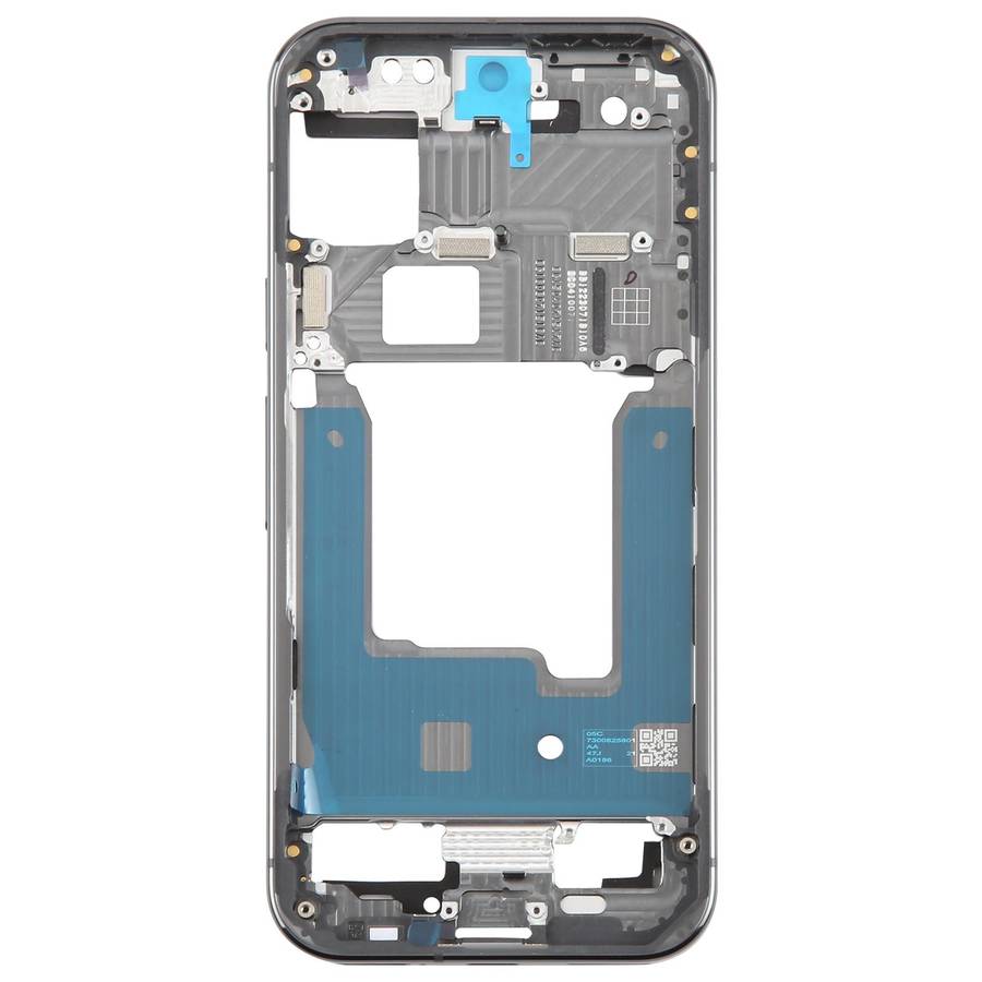 For Google Pixel 9 Pro Original Middle Frame Bezel Plate (Black)