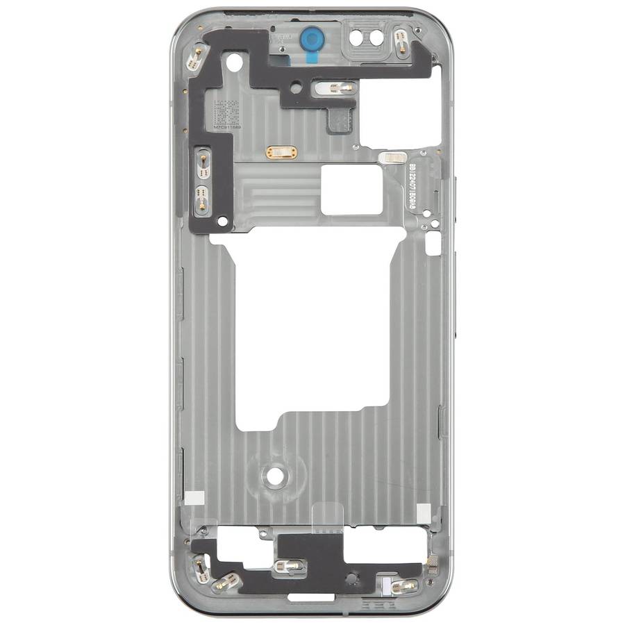For Google Pixel 9 Pro Original Middle Frame Bezel Plate (Cyan)