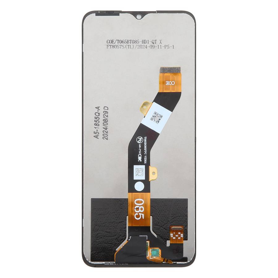 For Cricket Debut S3 LCD Screen with Digitizer Full Assembly (Black)