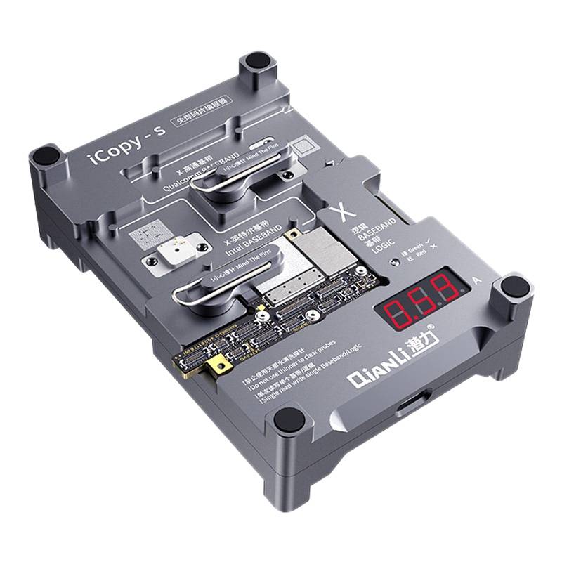 Qianli iCopy-S Double Sided Chip Test Stand 4 in1 Logic Baseband EEPROM Chip Non-removal For iPhone