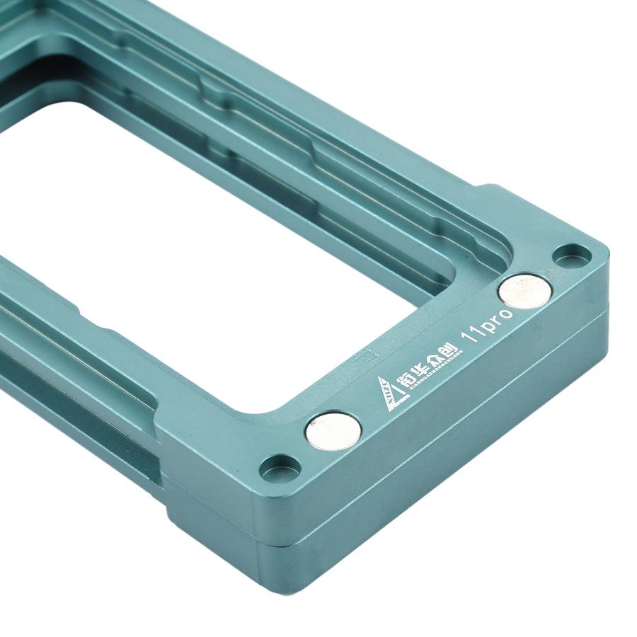 Magnetic LCD Screen Frame Bezel Pressure Holding Mold Clamp Mold For iPhone 11 Pro