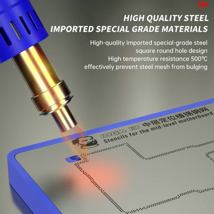 Mechanic iBGA 13 BGA Reballing Stencil Platform for iPhone 13~13 Pro Max
