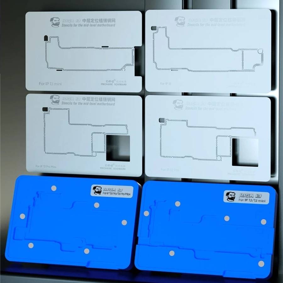 Mechanic iBGA 13 BGA Reballing Stencil Platform for iPhone 13~13 Pro Max