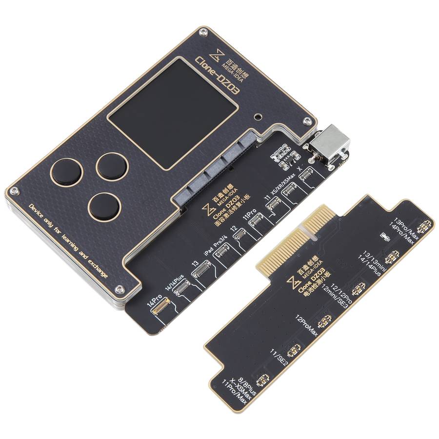 MEGA-IDEA Clone DZ03 Battery Activation & Face ID Dot Matrix Programmer for iPhone 8-14 Pro Max, Plu