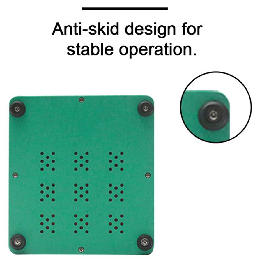 BAKU BA-676 110V-120V Multifuntional PCB IC Glue Remove Thermostatic Heating Platform for iPhone X /