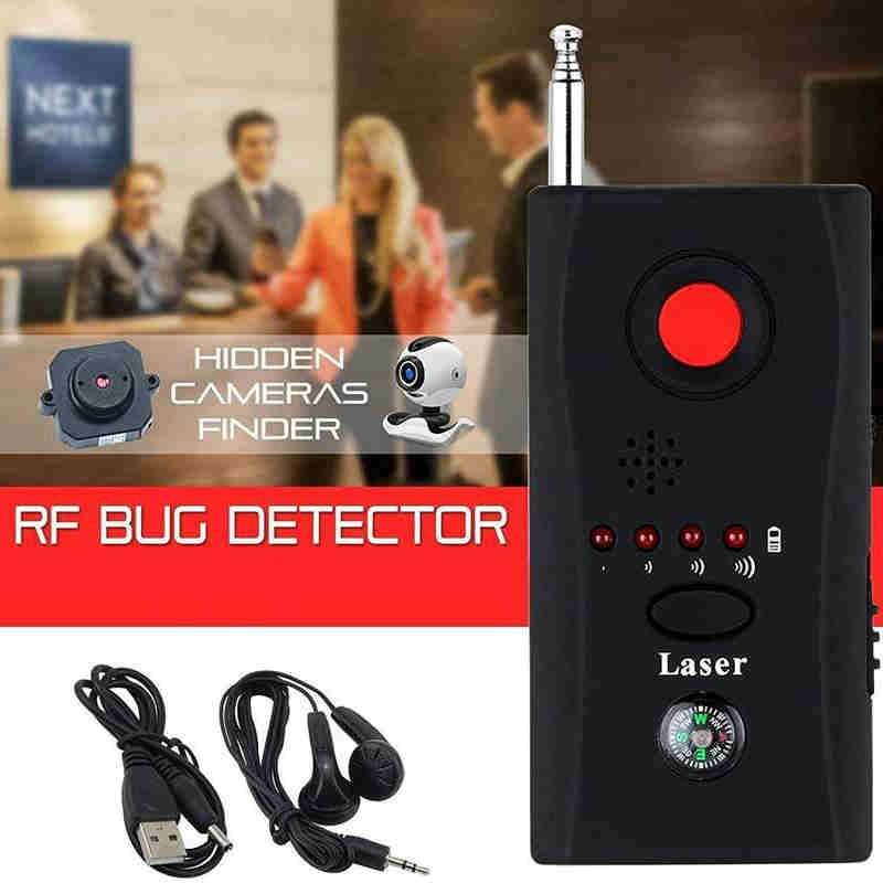 CC308 Full Range Camera Laser Detector Mini Wireless Camera Signal GSM Device Finder