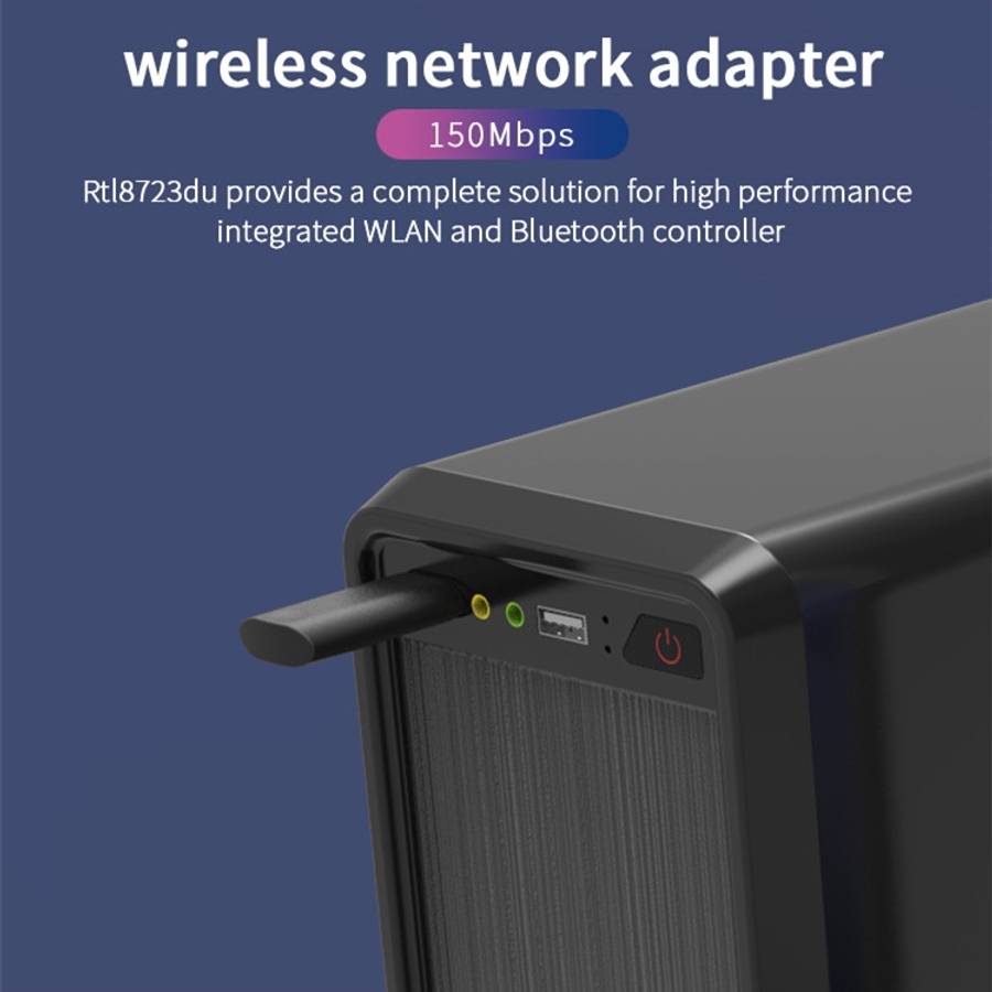 JD-06K 2 in 1 USB Wireless Network Card Bluetooth Adapter