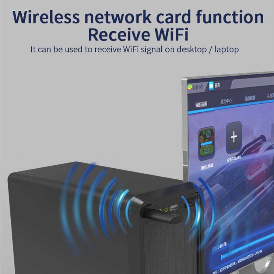 JD-06K 2 in 1 USB Wireless Network Card Bluetooth Adapter