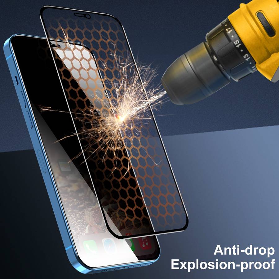 5 PCS ENKAY Hat-Prince Full Coverage 28 Degree Privacy Screen Protector ... For iPhone 11 Pro Max