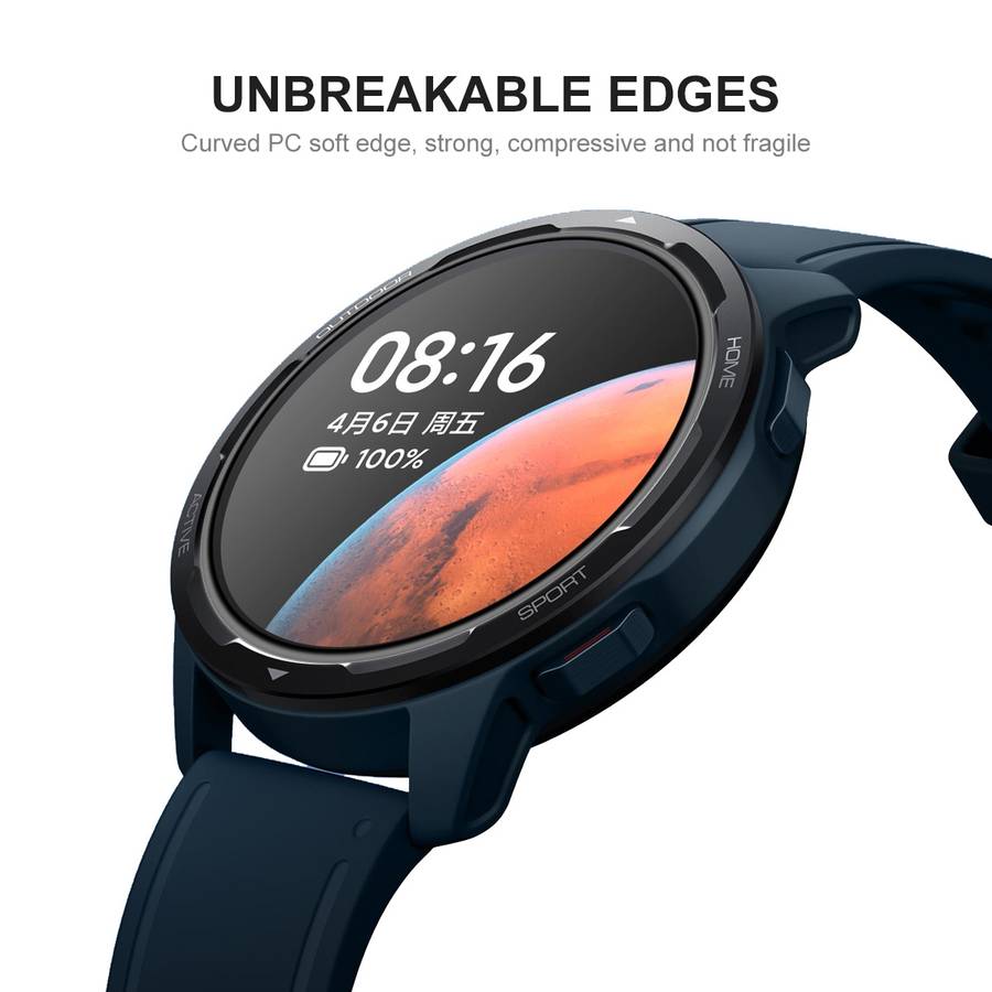 5 PCS For Xiaomi Watch Color 2 ENKAY Hat-Prince 3D Full Coverage Soft PC Edge + PMMA HD Screen Pro