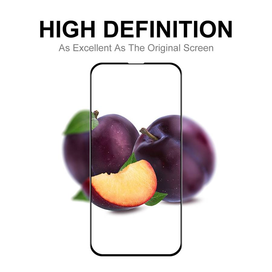 For iPhone 13 / 13 Pro 2pcs ENKAY Hat-Prince Full Glue Tempered Glass 6D Full Coverage Anti-scratc