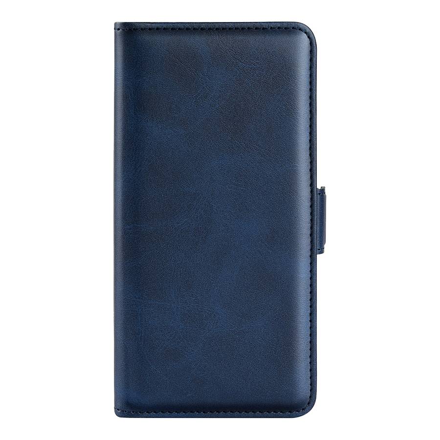 For OPPO A57 4G Dual-side Magnetic Buckle Horizontal Flip Leather Phone Case(Black)