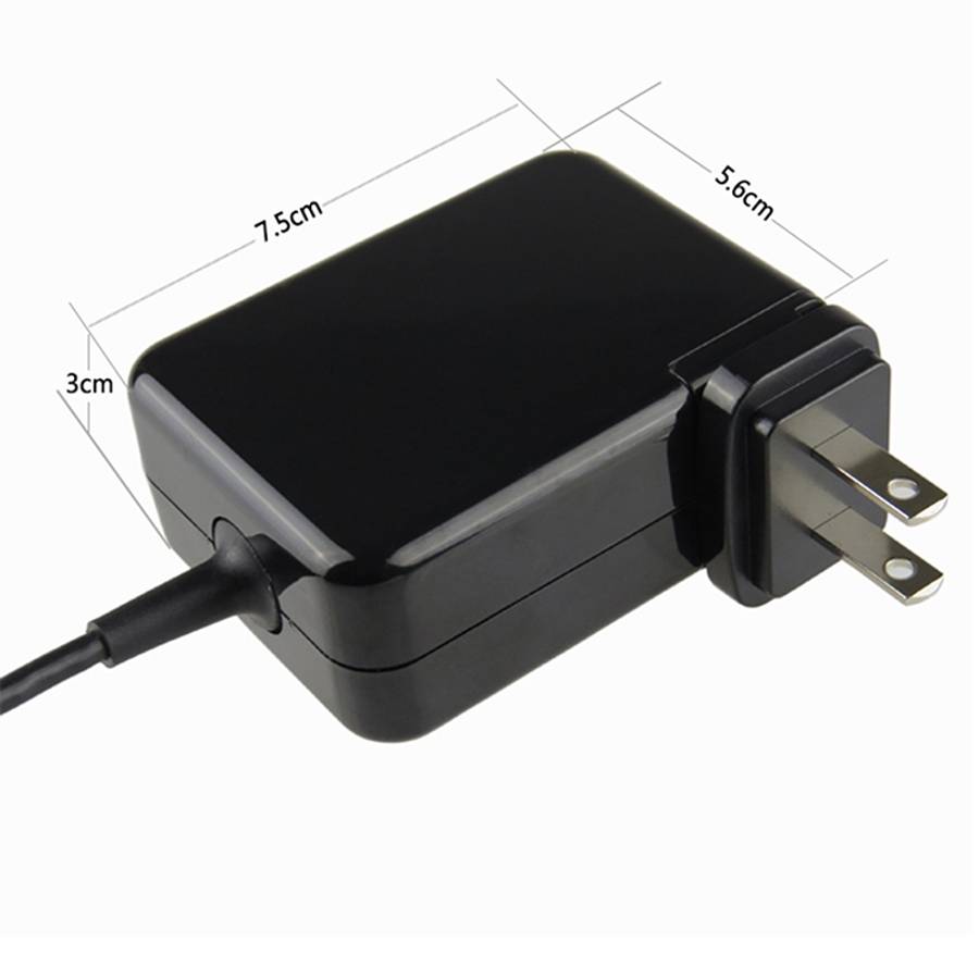 13W 5.2V 2.5A Android Port Power Adapter For Microsoft Surface3 1624 1645, UK Plug