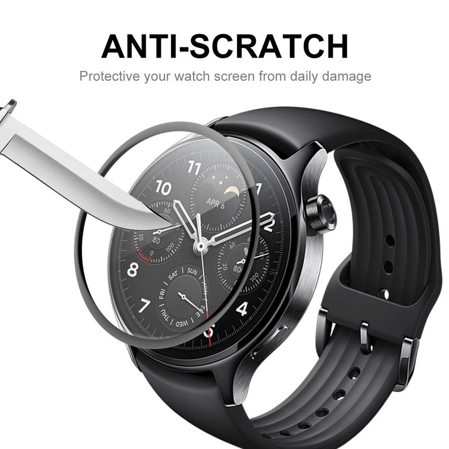 5 PCS For Xiaomi Watch S1 Pro ENKAY 3D Full Coverage Screen Protector Film