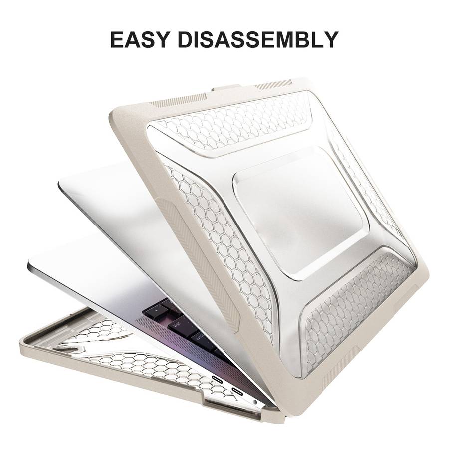 For MacBook Pro 13.3 A1706/A1989/A2159 ENKAY Hat-Prince 3 in 1 Protective Bracket Case ... (Grey)