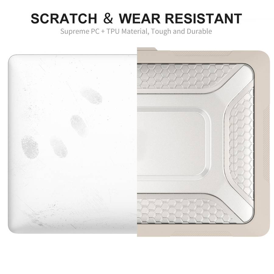 For MacBook Pro 13.3 A1706/A1989/A2159 ENKAY Hat-Prince 3 in 1 Protective Bracket Case ... (Grey)