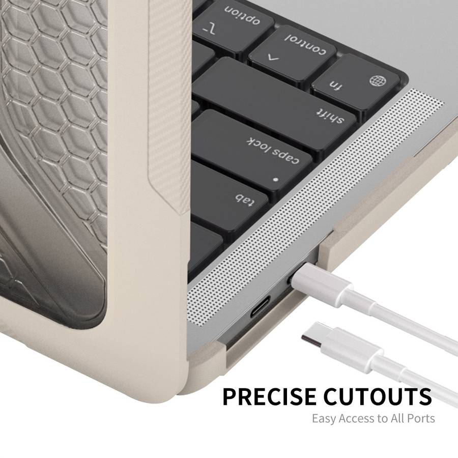 For MacBook Pro 13.3 A1706/A1989/A2159 ENKAY Hat-Prince 3 in 1 Protective Bracket Case ... (Grey)