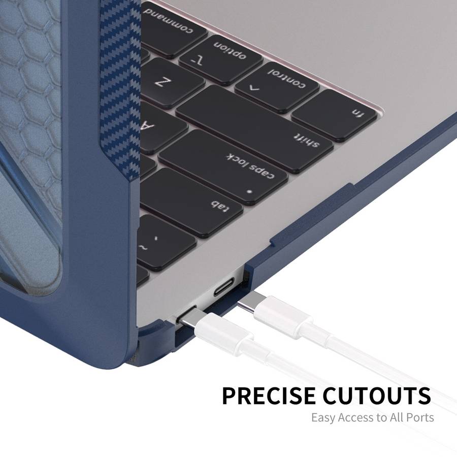 For MacBook Pro 13.3 A2251/A2289/A2338 ENKAY Hat-Prince 3 in 1 Protective Bracket Case ... (Grey)