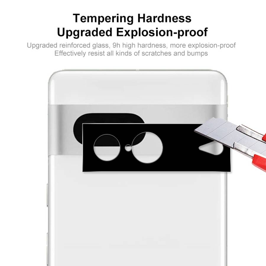For Google Pixel 7 2pcs ENKAY Hat-Prince 9H Rear Camera Lens Tempered Glass Film