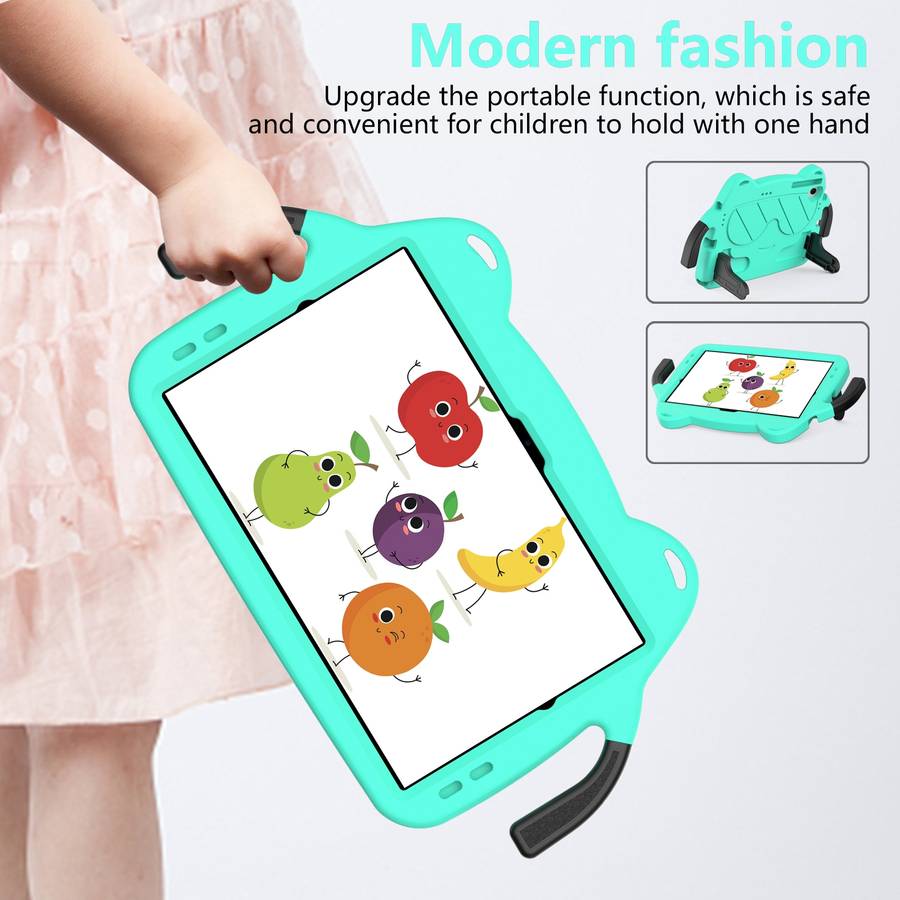 For Huawei Matepad Pro 10.8 2021/2019 Ice Baby EVA Shockproof Hard PC Table ... (Mint Green+Black)