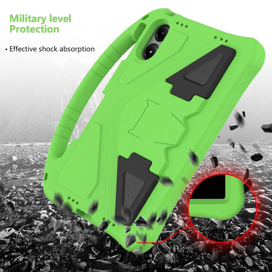 For Xiaomi Redmi Pad 2 Pro 12.1 EVA Shockproof Tablet Case with Holder(Green)