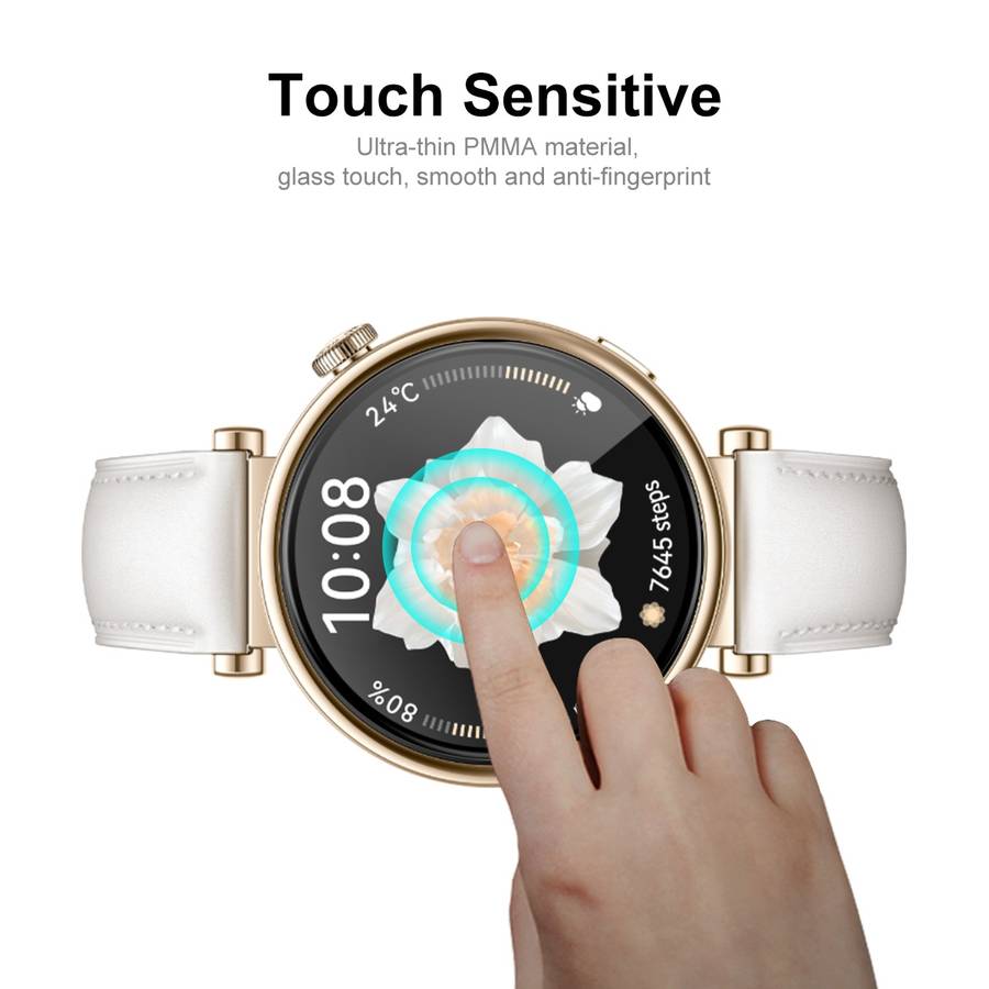 For Huawei Watch GT 4 41mm 10pcs ENKAY 3D Full Coverage Soft PC Edge PMMA HD Screen Film