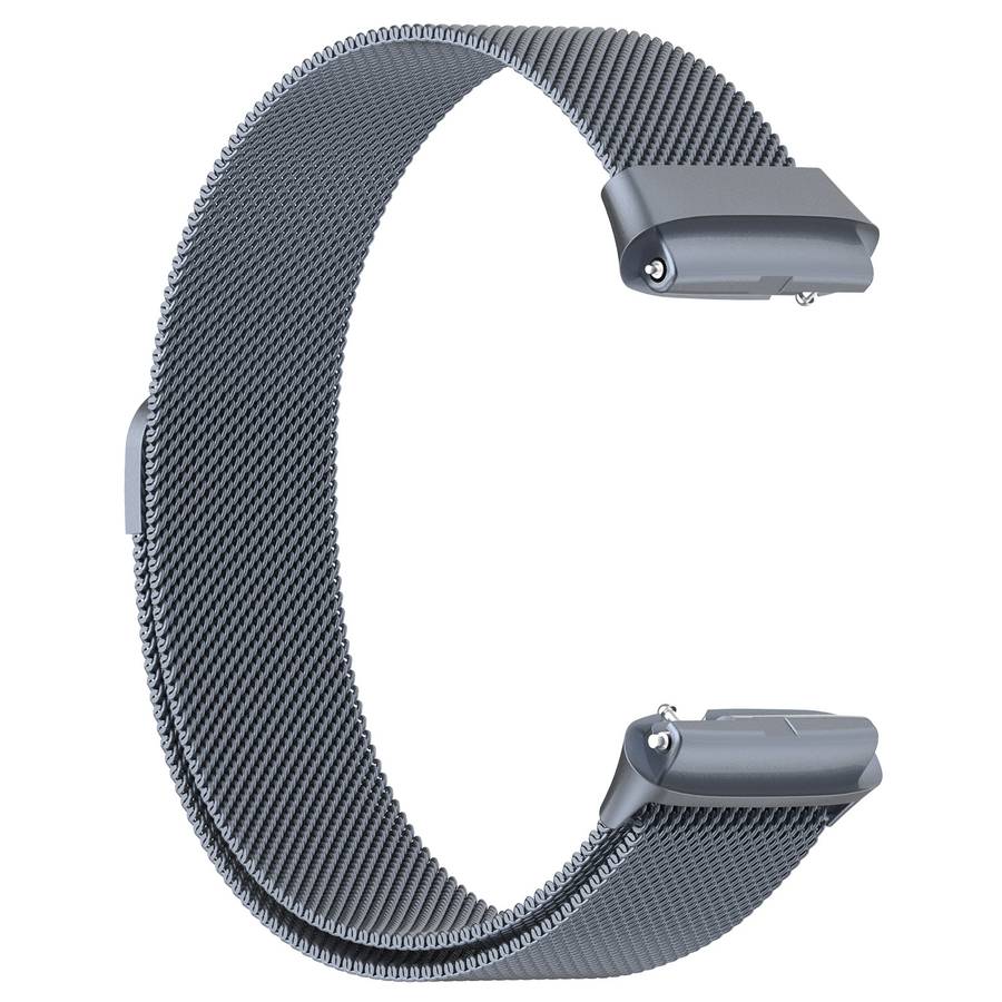 For Redmi Watch 3 Active Milan Magnetic Steel Mesh Watch Band(Gray)