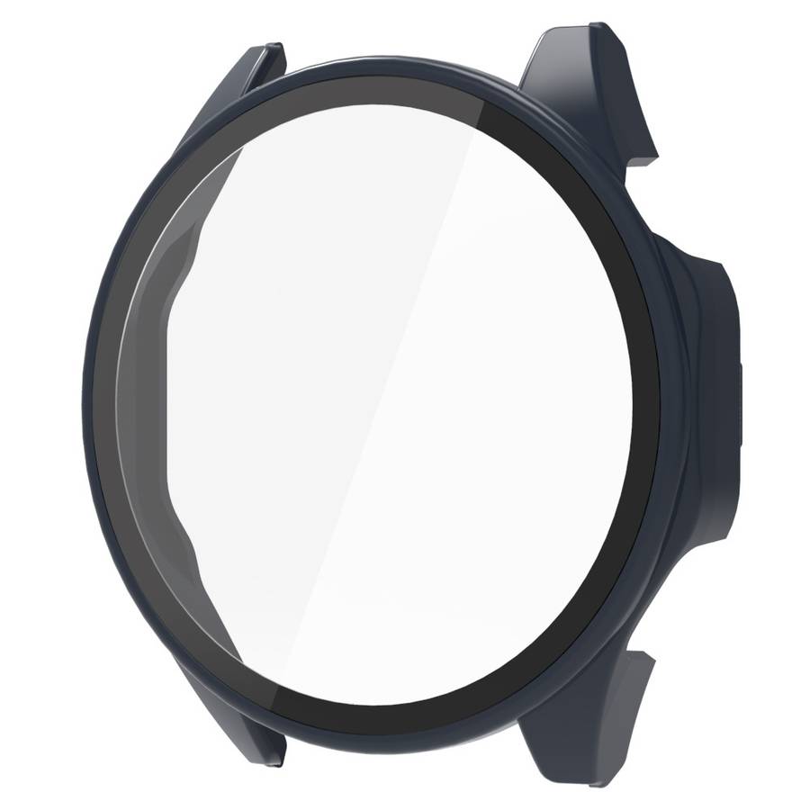 For Huawei Watch GT 4 46mm PC + Tempered Film Integrated Watch Protective Case(Blue)