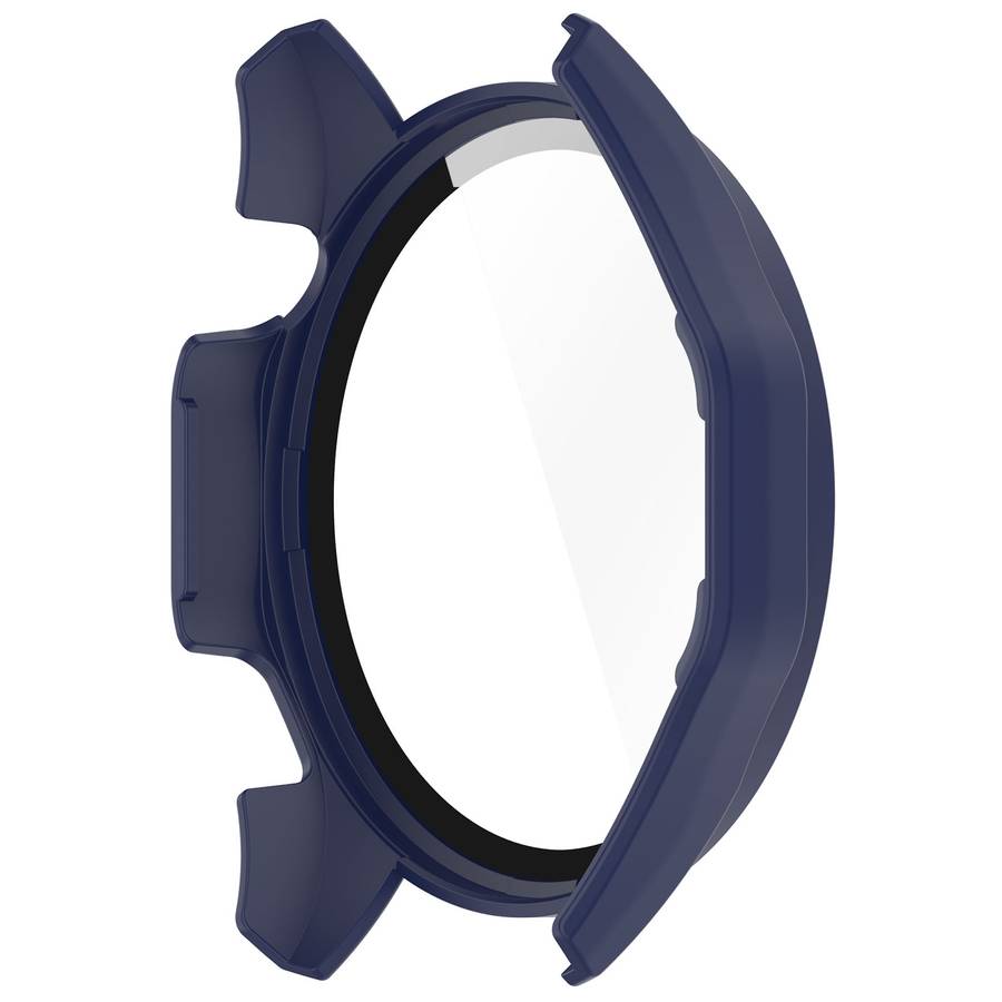 For Huawei Watch GT 4 46mm PC + Tempered Glass Integrated Watch Protective Cas ... (Midnight Blue)