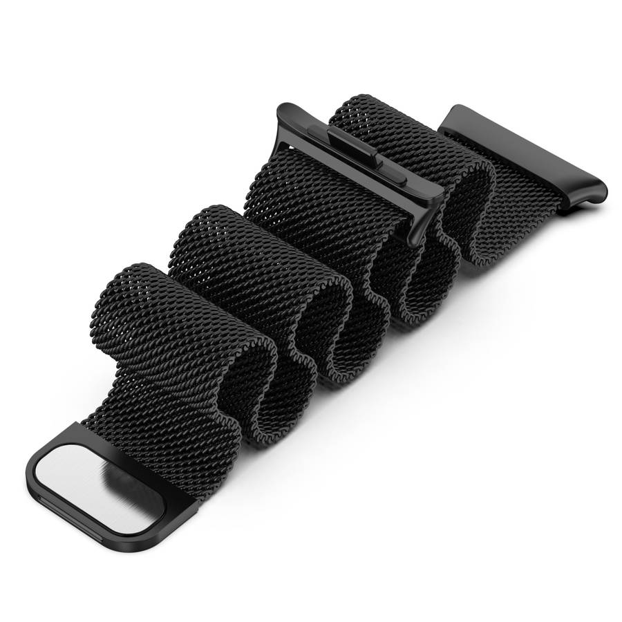 For Redmi Watch 4 Milan Magnetic Steel Mesh Watch Band(Silver)