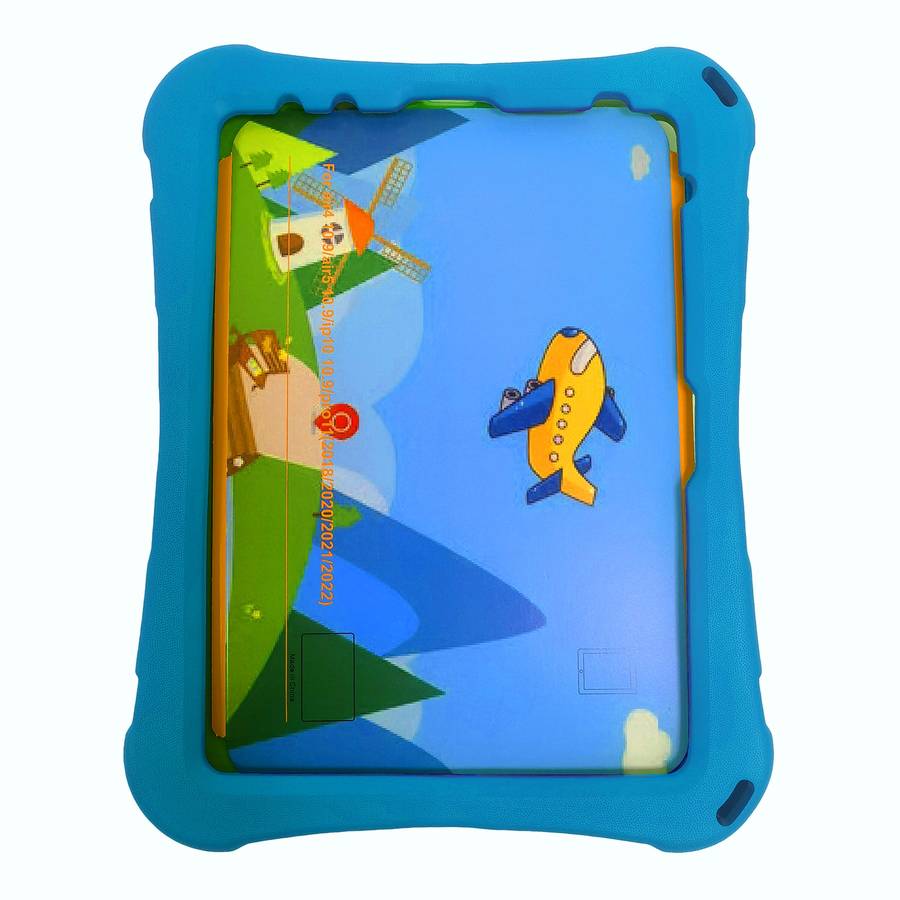 For iPad Pro 11 2020 / 2021 / 2022 360 Rotation Aircraft Holder EVA Shockproof Tablet Case(Blue)