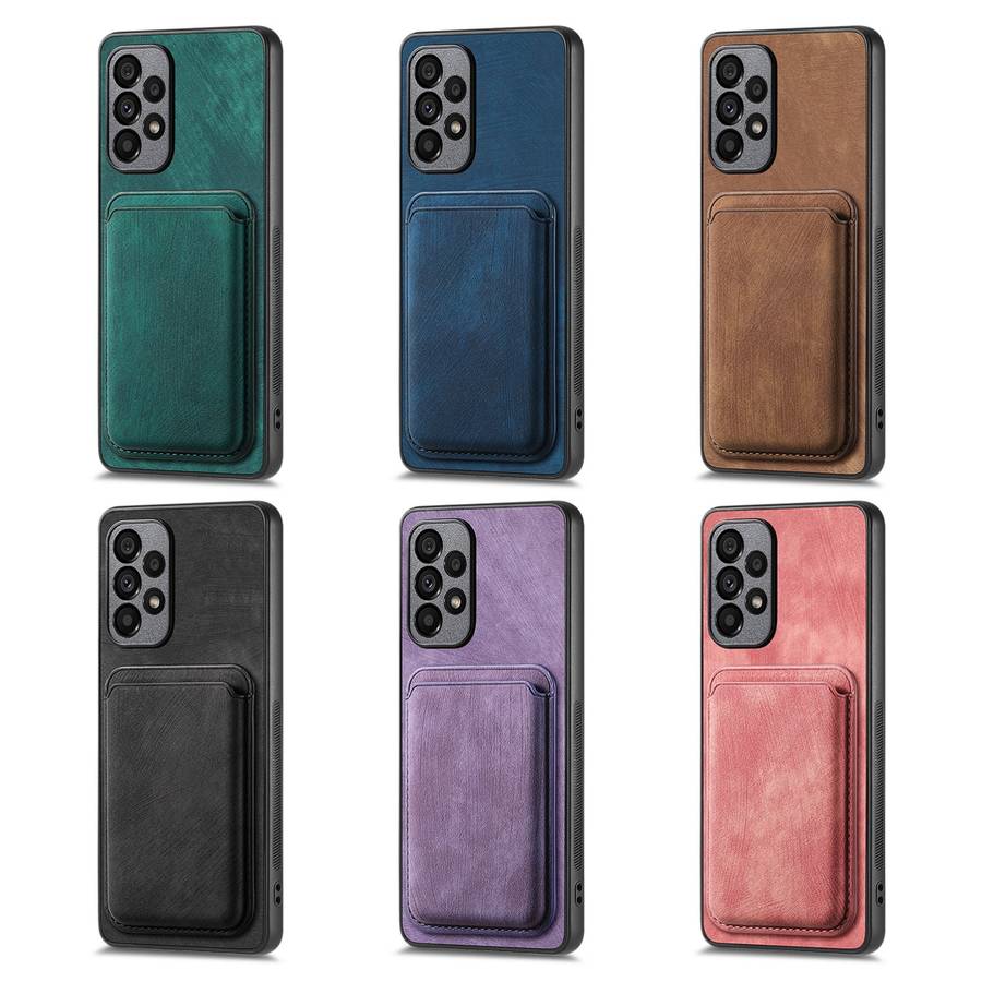 For Samsung Galaxy S25 5G Retro Leather Card Bag Magnetic Phone Case(Blue)