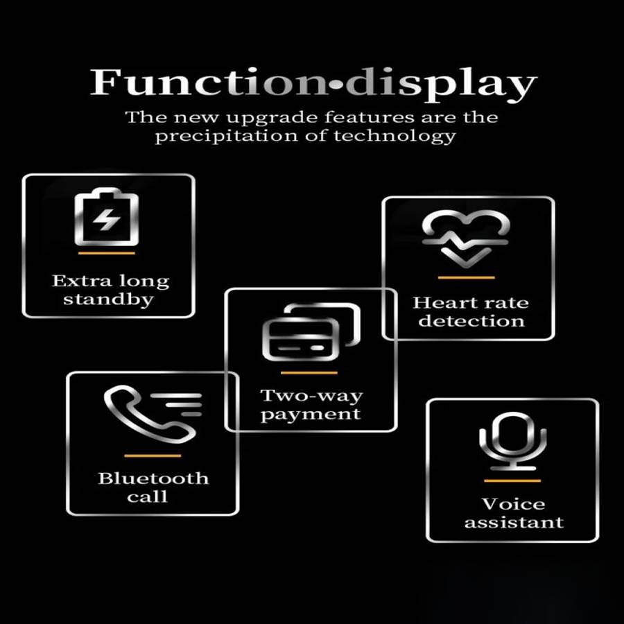 X16pro 1.53 inch Color Screen Smart Watch, Support Bluetooth Call / Heart Rate / Blood Pressure