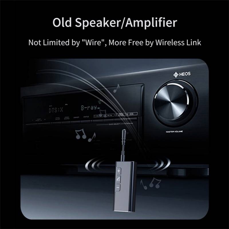 Car Bluetooth Hands-free Call Adapter Power Digital Display Audio Wireless Receiver