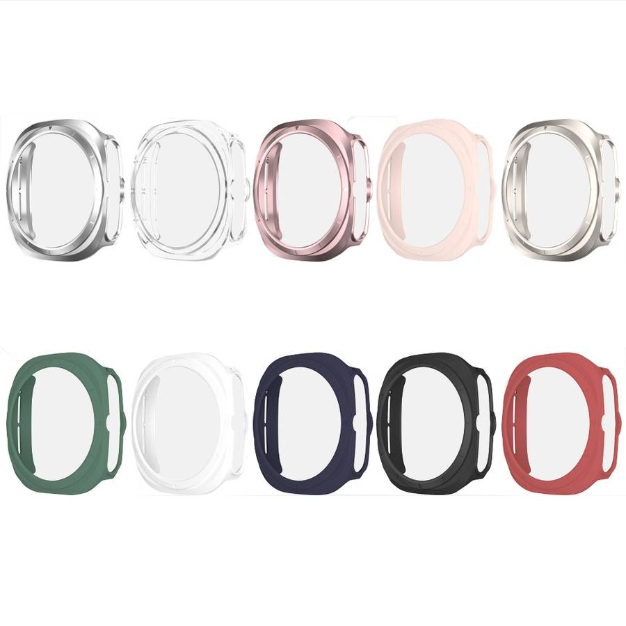 For Samsung Galaxy Watch Ultra 47mm / Ultra 2025 Hollowed PC Watch Protective Case(White)