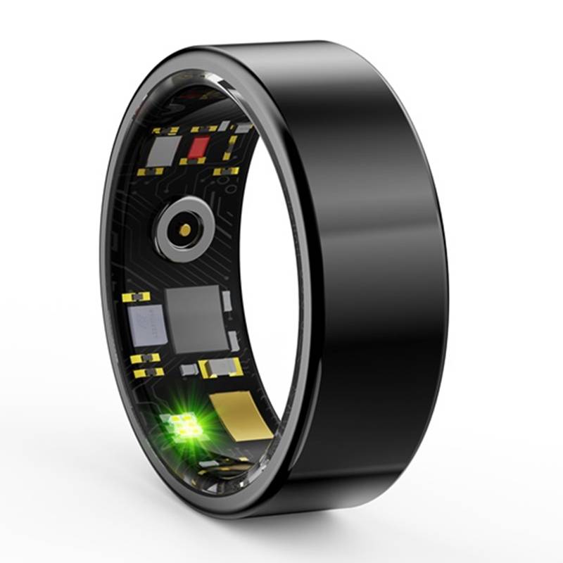 R11M SIZE 7 Smart Ring, Support Heart Rate / Blood Oxygen / Sleep / Multiple Sports Modes(Black