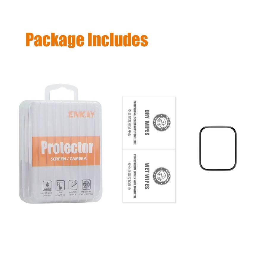 For Apple Watch Series 11 / 10 46mm ENKAY 3D Full Coverage Soft PC Edge PMMA HD Screen Film