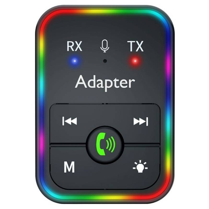Q9 Support TF Card Playback 2-in-1 Bluetooth 5.3 Wireless Transmitter / Receiver MP3 Player