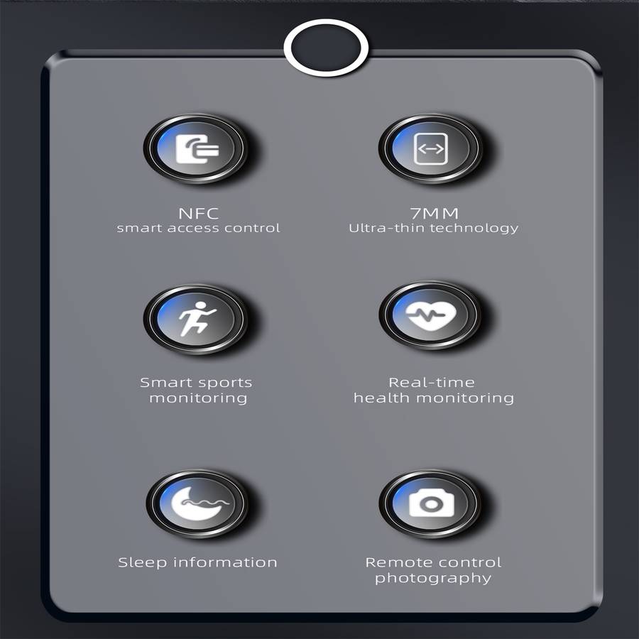 R20 SIZE 13 Smart Ring, Support Heart Rate / Blood Oxygen / Sleep Monitoring / Multiple Sports Modes