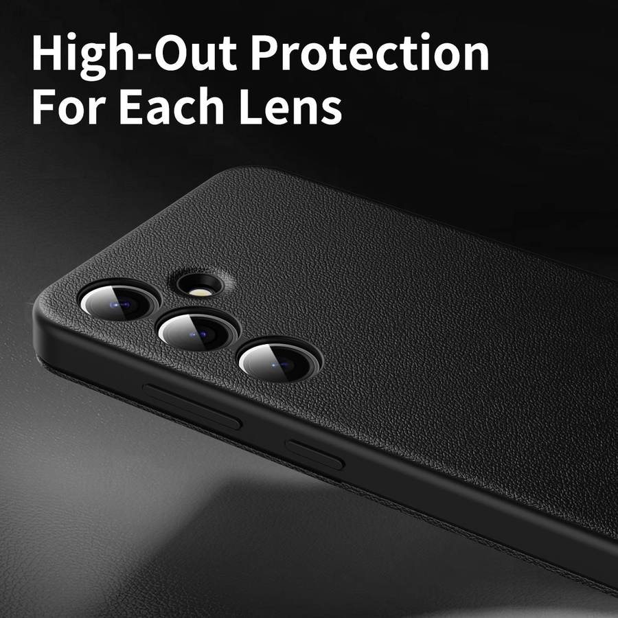 For Samsung Galaxy S25 5G Smart View Window Leather Phone Case with Card Slot(Black)