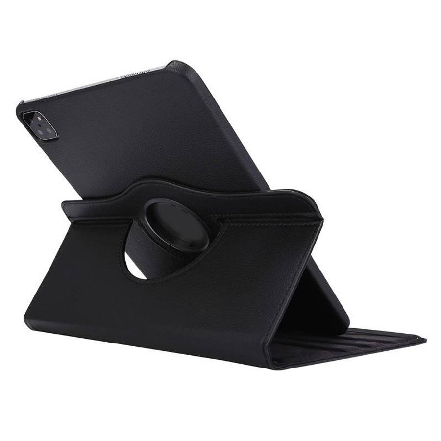 For iPad Pro 13 2025 / 2024 ENKAY 360 Degree Rotation Litchi Leather Smart Tablet Case(Light Blue)