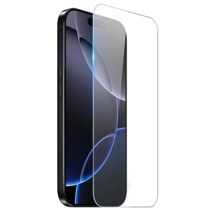 For iPhone 16 Pro Max NORTHJO 3 in 1 TPU Airbag Shockproof Phone Case with Screen Prot ... (Clear)